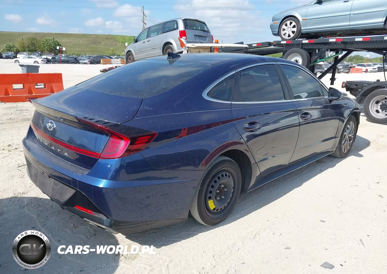 2020 Hyundai Sonata Sel VIN:5NPEL4JA5LH035281 - 4