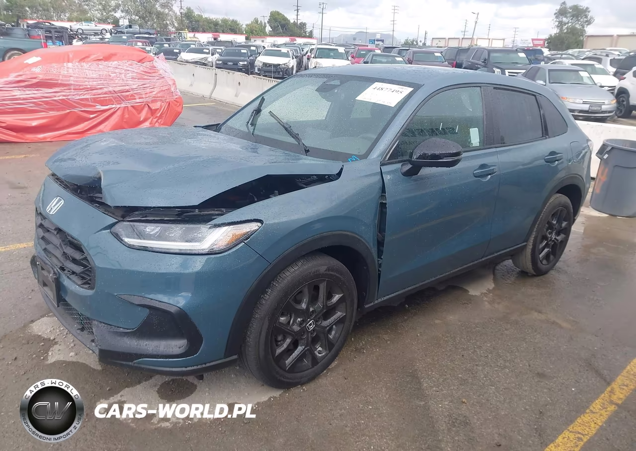 2024 Honda Hr-V 2Wd Sport-2Wd Sport W-O Bsi VIN:3CZRZ1H59RM743991 - 2