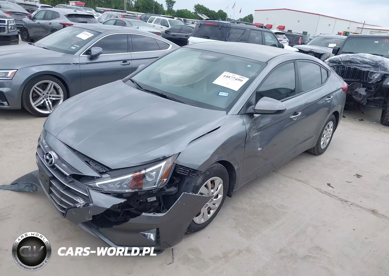 2019 Hyundai Elantra Se VIN:5NPD74LF9KH491176 - 2