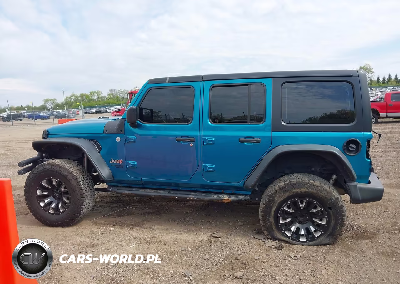 2020 Jeep Wrangler Unlimited Sport 4X4 VIN:1C4HJXDN7LW221837 - 14