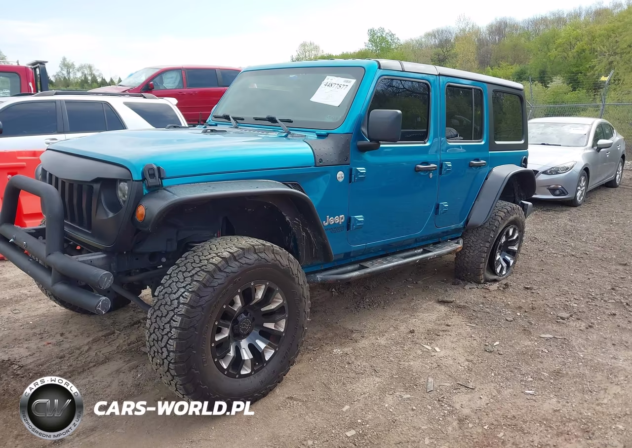 2020 Jeep Wrangler Unlimited Sport 4X4 VIN:1C4HJXDN7LW221837 - 2