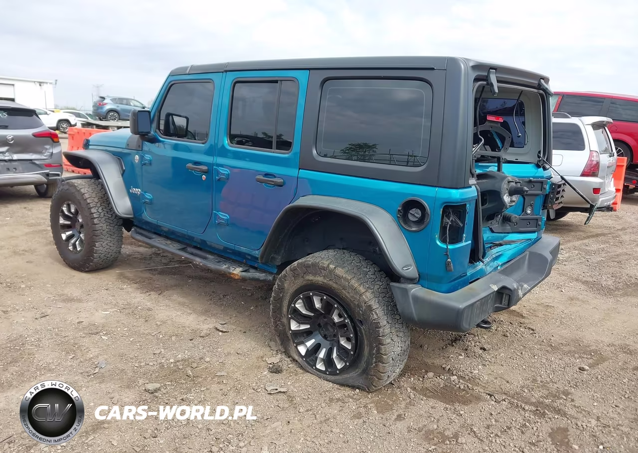 2020 Jeep Wrangler Unlimited Sport 4X4 VIN:1C4HJXDN7LW221837 - 3