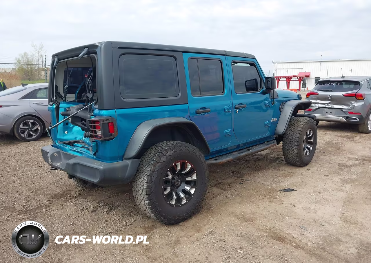 2020 Jeep Wrangler Unlimited Sport 4X4 VIN:1C4HJXDN7LW221837 - 4