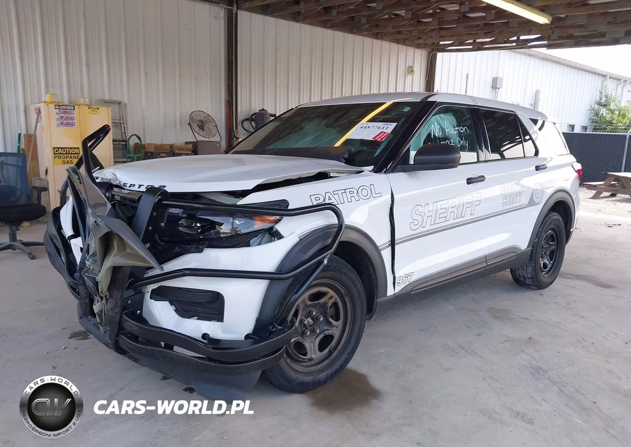 2022 Ford Police Interceptor Utility VIN:1FM5K8AC2NGC23772 - 2