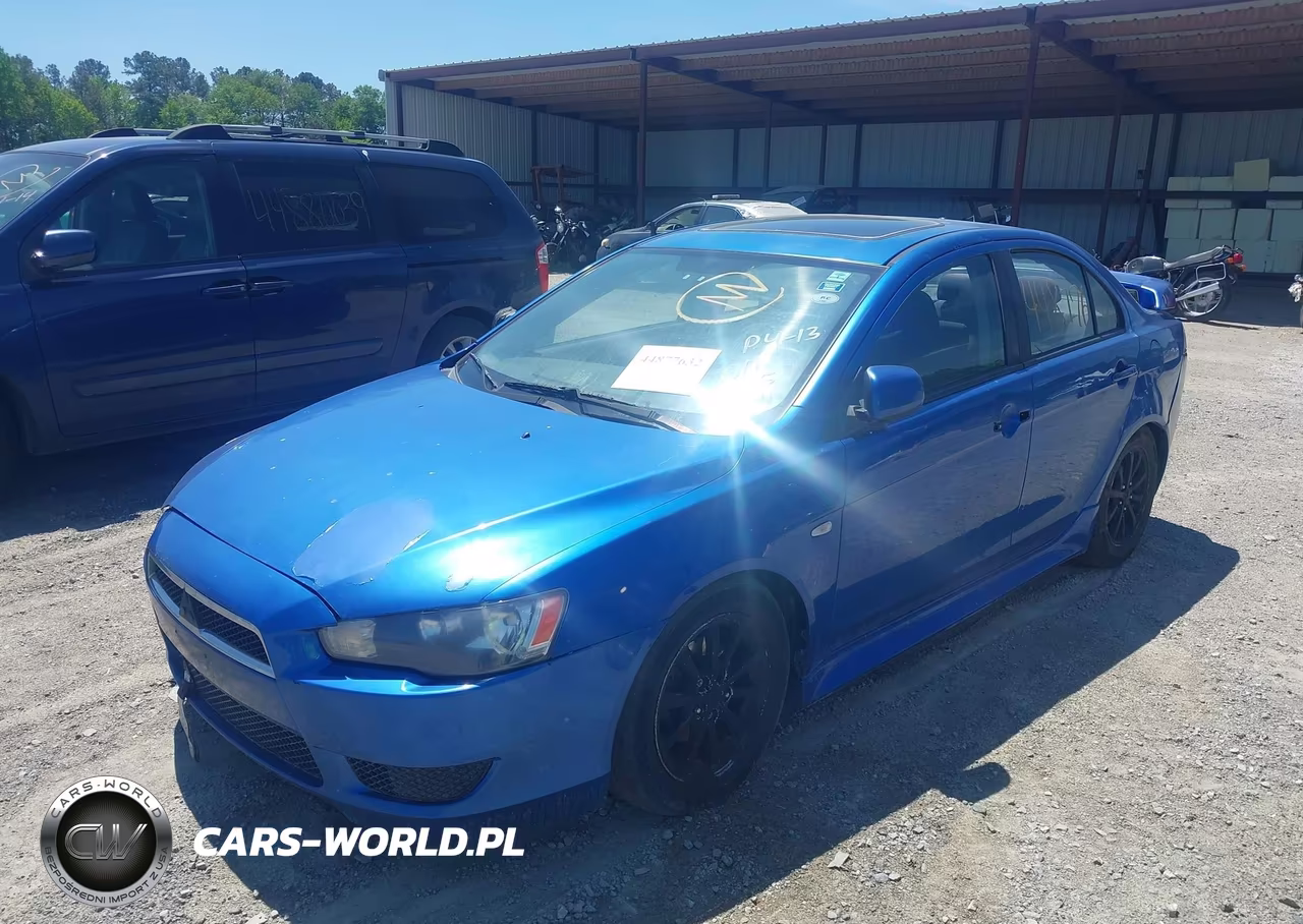 2010 Mitsubishi Lancer Es VIN:JA32U2FU9AU011655 - 2