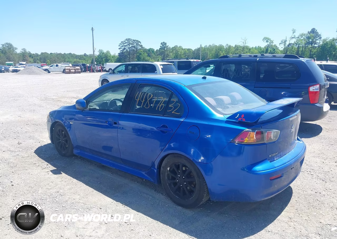 2010 Mitsubishi Lancer Es VIN:JA32U2FU9AU011655 - 3