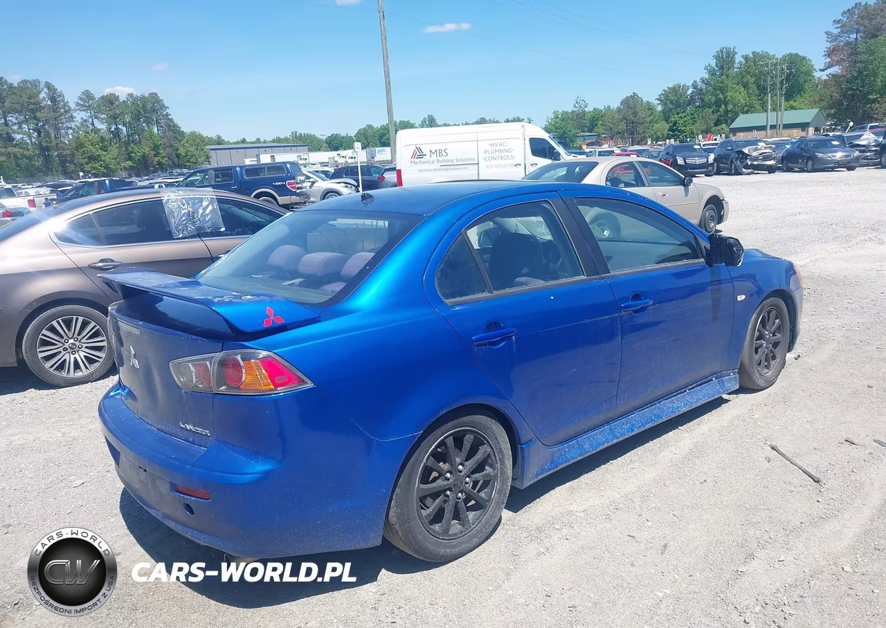 2010 Mitsubishi Lancer Es VIN:JA32U2FU9AU011655 - 4