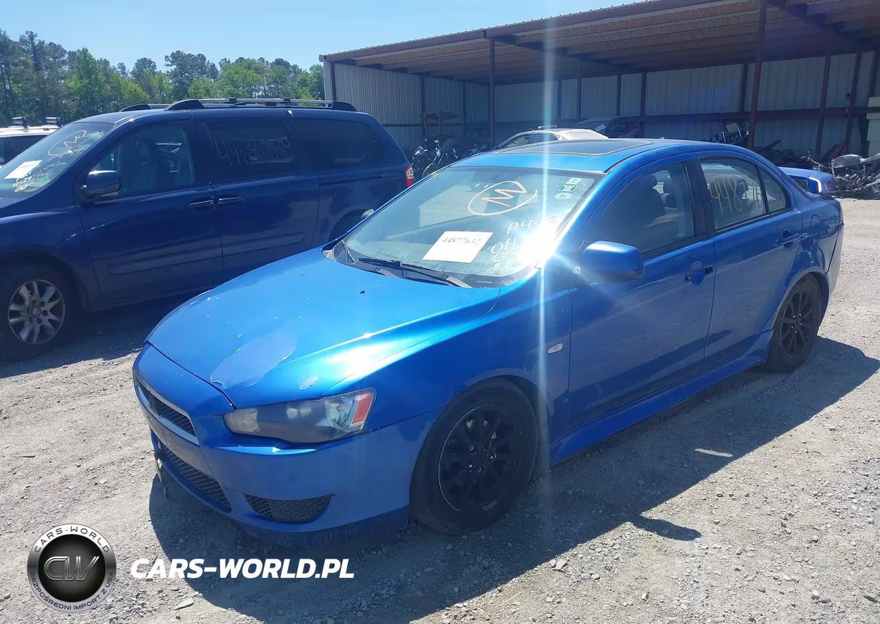 2010 Mitsubishi Lancer Es VIN:JA32U2FU9AU011655 - 6