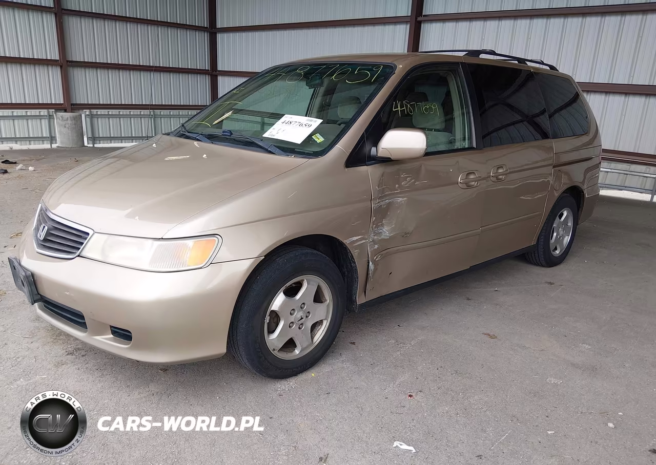 2001 Honda Odyssey Ex VIN:2HKRL18621H528320 - 2