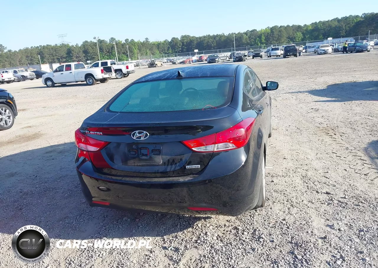 2012 Hyundai Elantra Limited (Ulsan Plant) VIN:KMHDH4AE7CU463256 - 17