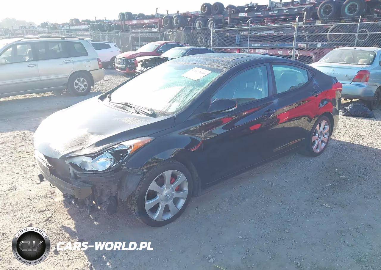 2012 Hyundai Elantra Limited (Ulsan Plant) VIN:KMHDH4AE7CU463256 - 2