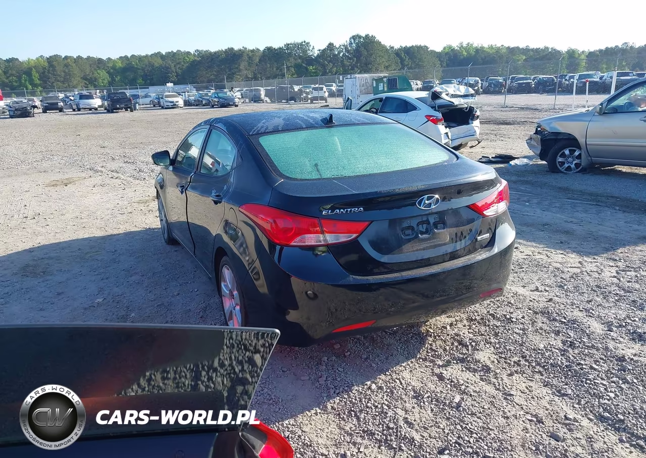 2012 Hyundai Elantra Limited (Ulsan Plant) VIN:KMHDH4AE7CU463256 - 3