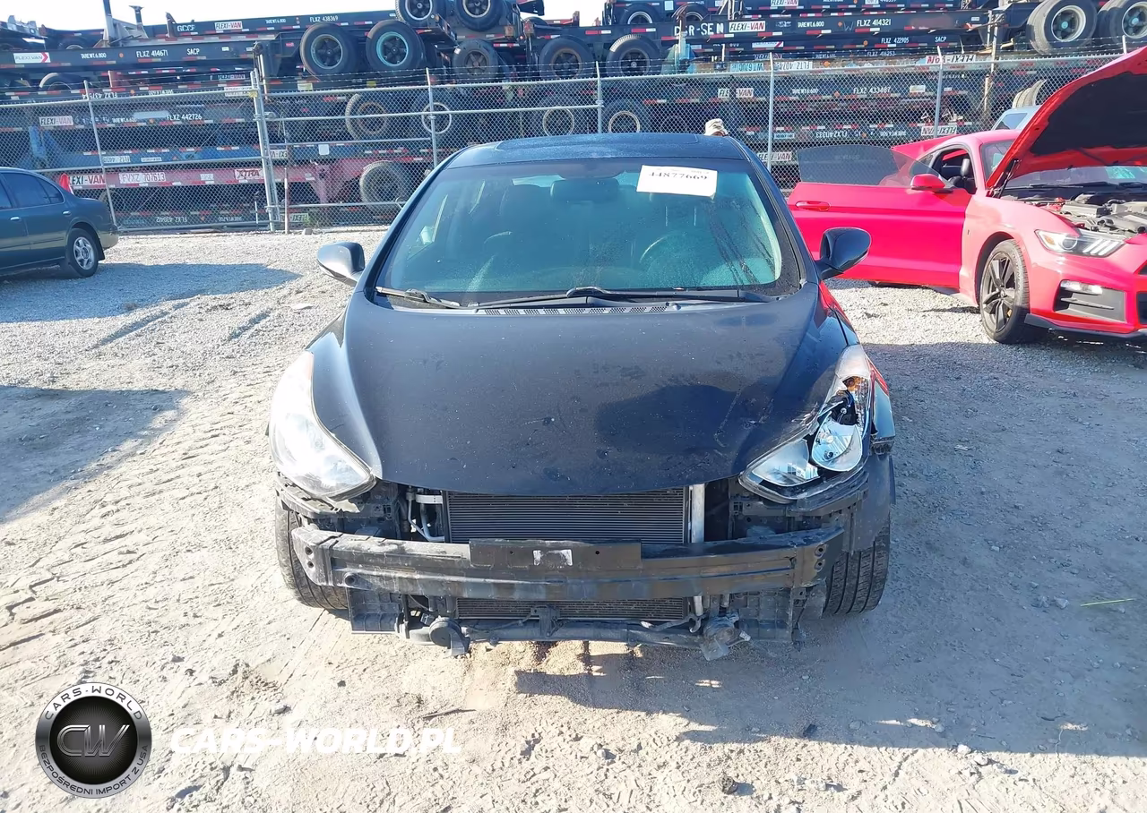 2012 Hyundai Elantra Limited (Ulsan Plant) VIN:KMHDH4AE7CU463256 - 6