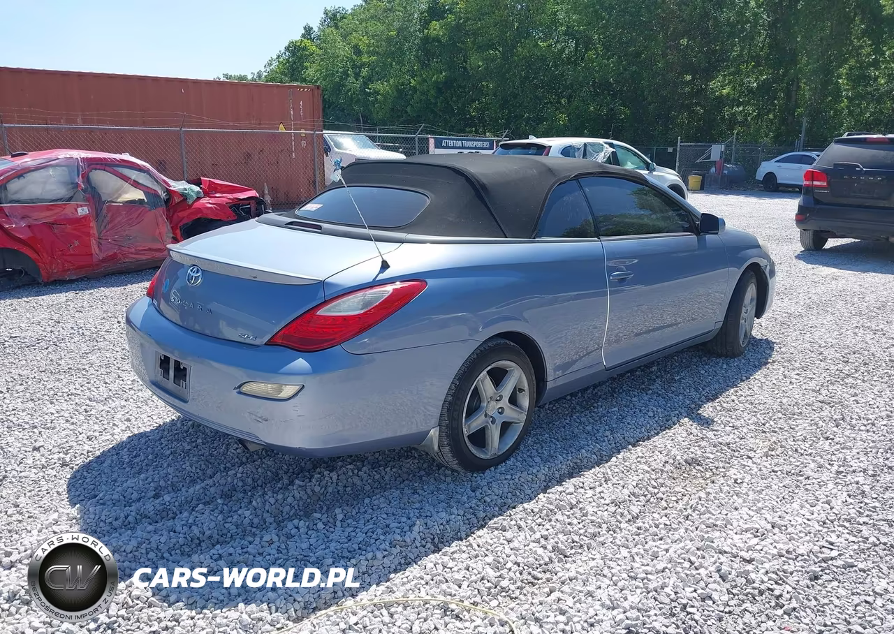 2007 Toyota Camry Solara Sle VIN:4T1FA38P07U128778 - 4