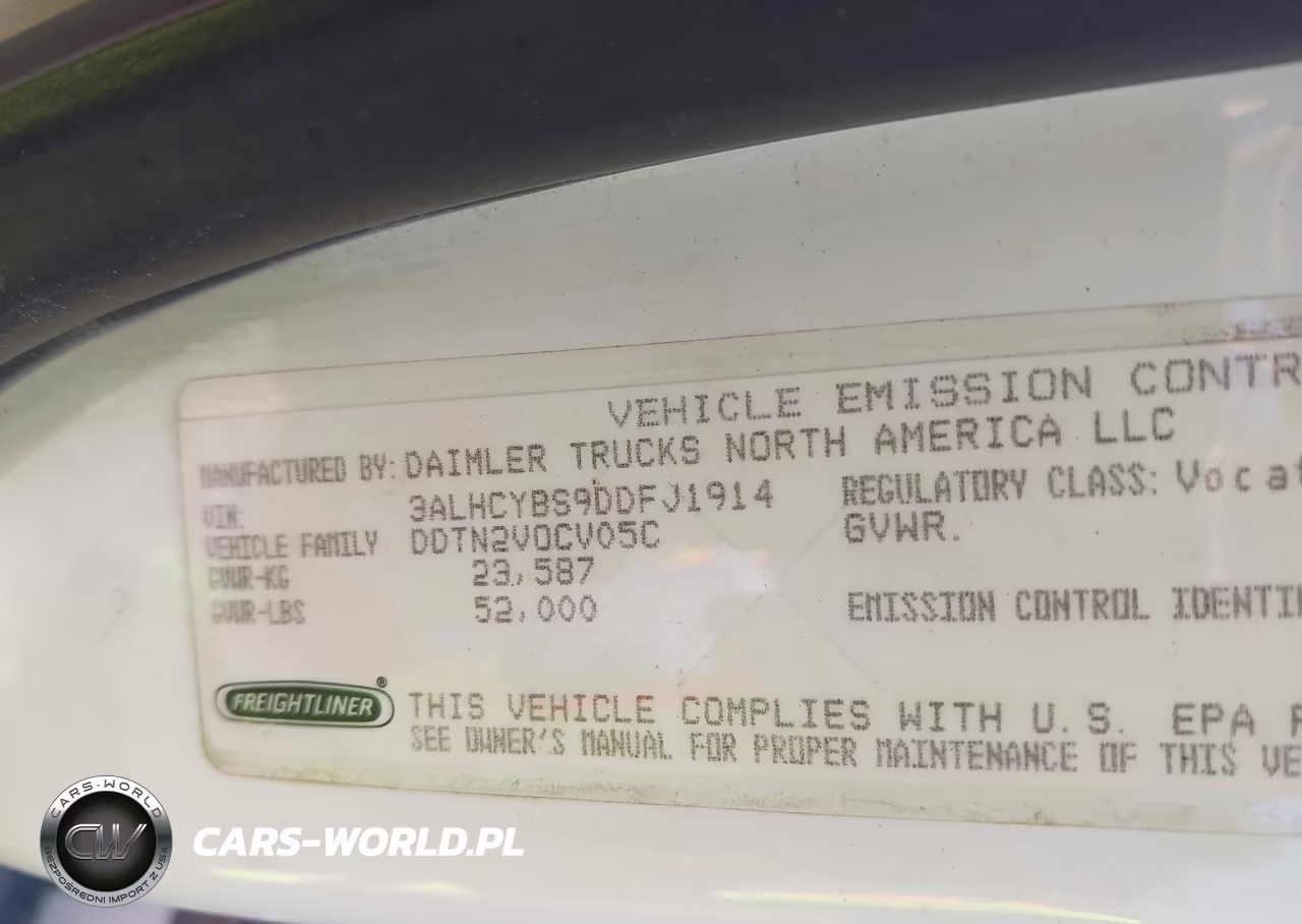 2013 Freightliner M2 106 Medium Duty VIN:3ALHCYBS9DDFJ1914 - 8