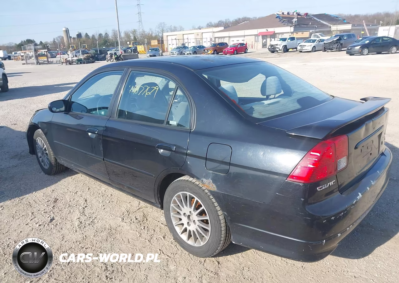 2005 Honda Civic Lx VIN:2HGES16505H628749 - 3