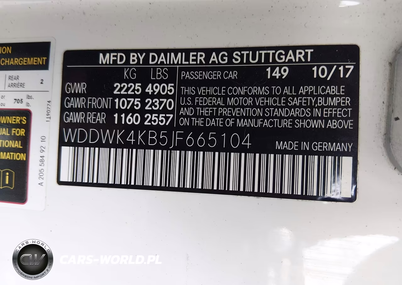 2018 Mercedes-Benz C 300 4Matic VIN:WDDWK4KB5JF665104 - 9