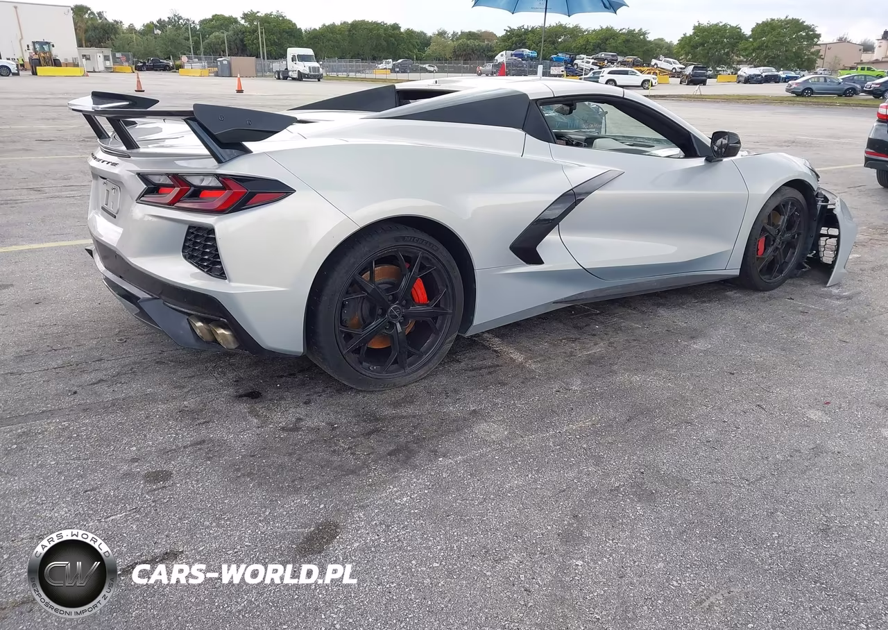 2021 Chevrolet Corvette Stingray Rwd 3Lt VIN:1G1YC3D48M5108604 - 4