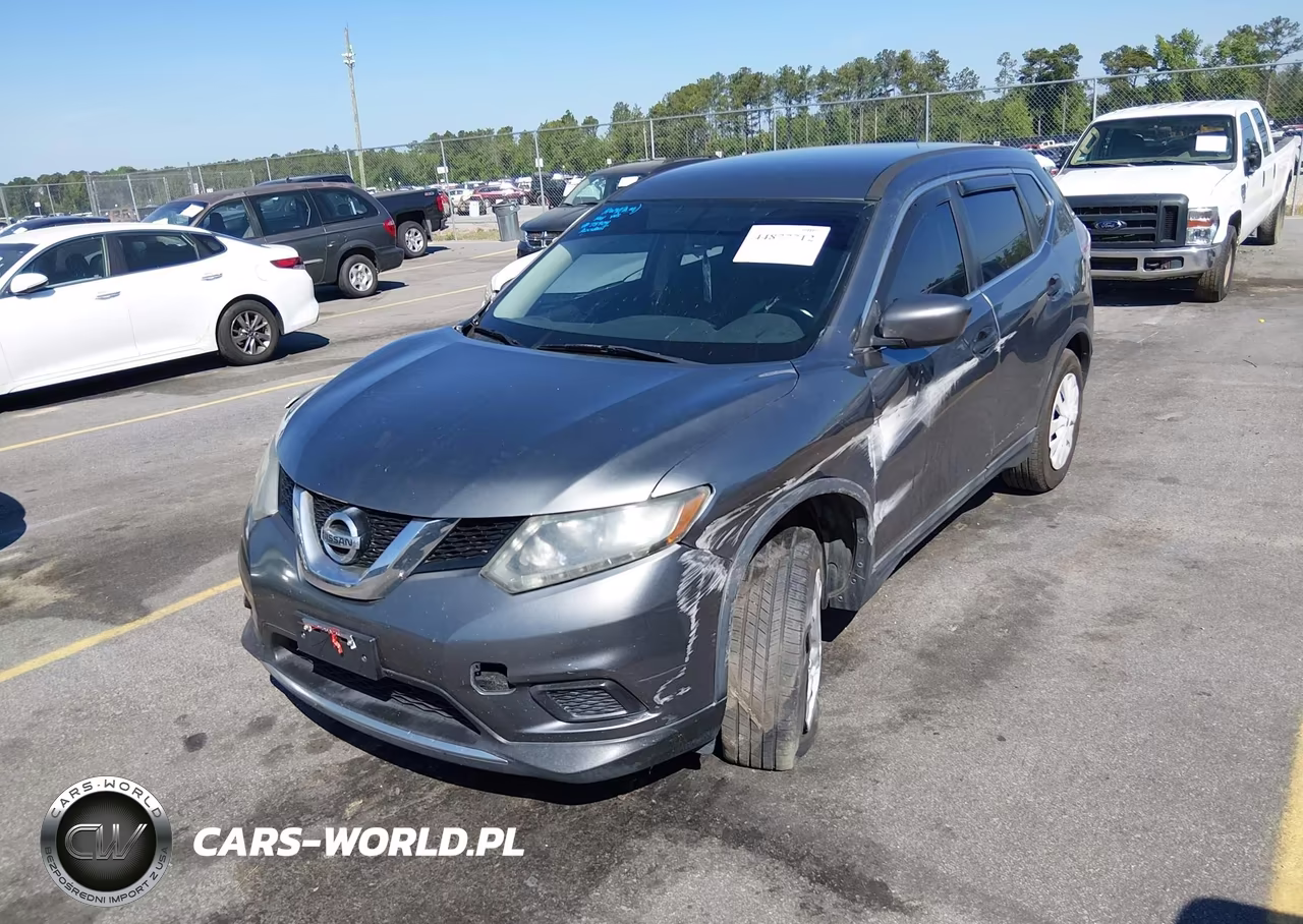 2016 Nissan Rogue S-Sl-Sv VIN:5N1AT2MV6GC758619 - 2