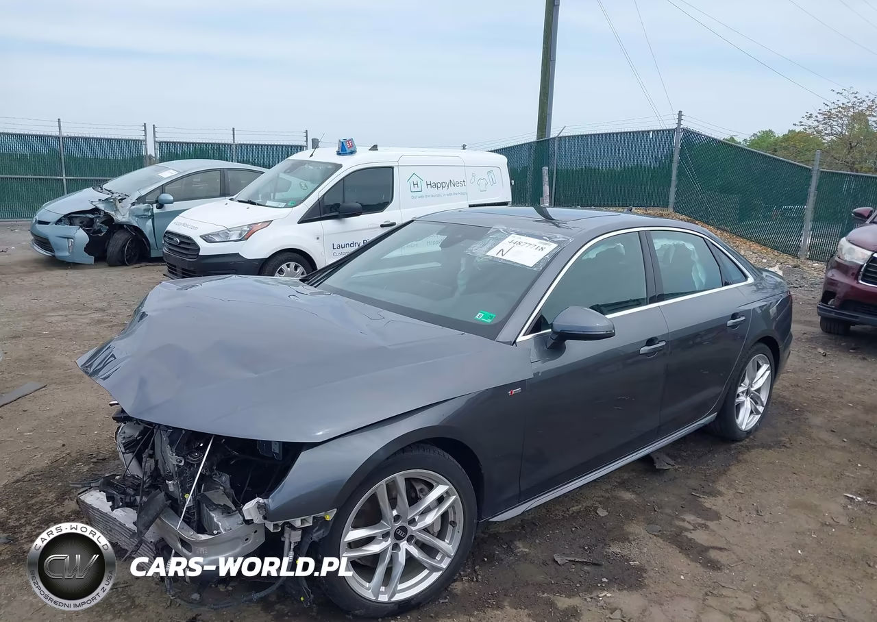2022 Audi A4 Premium Plus 45 Tfsi S Line Quattro S Tronic VIN:WAUEAAF44NN007446 - 2