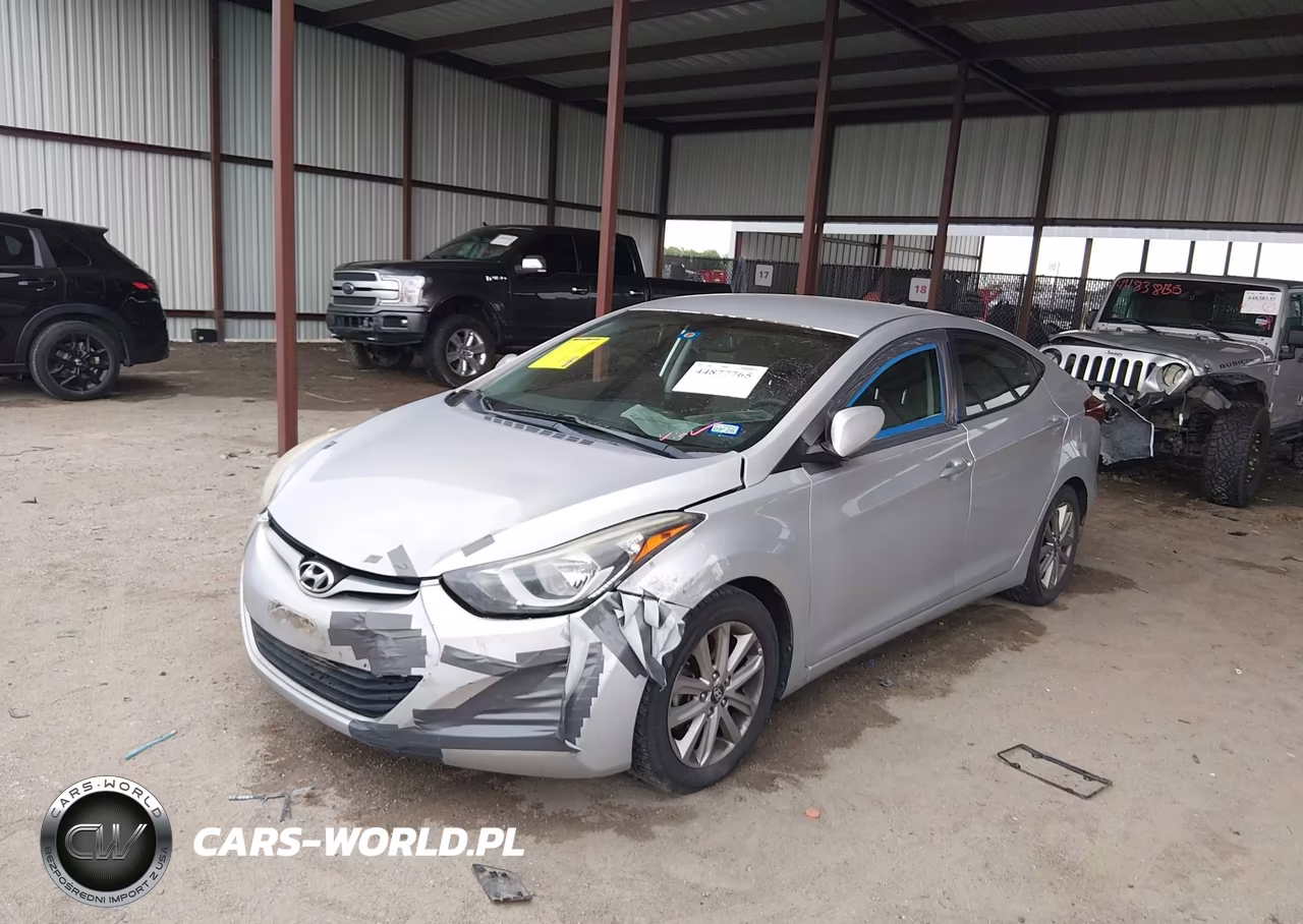 2015 Hyundai Elantra Se VIN:5NPDH4AE0FH562245 - 2