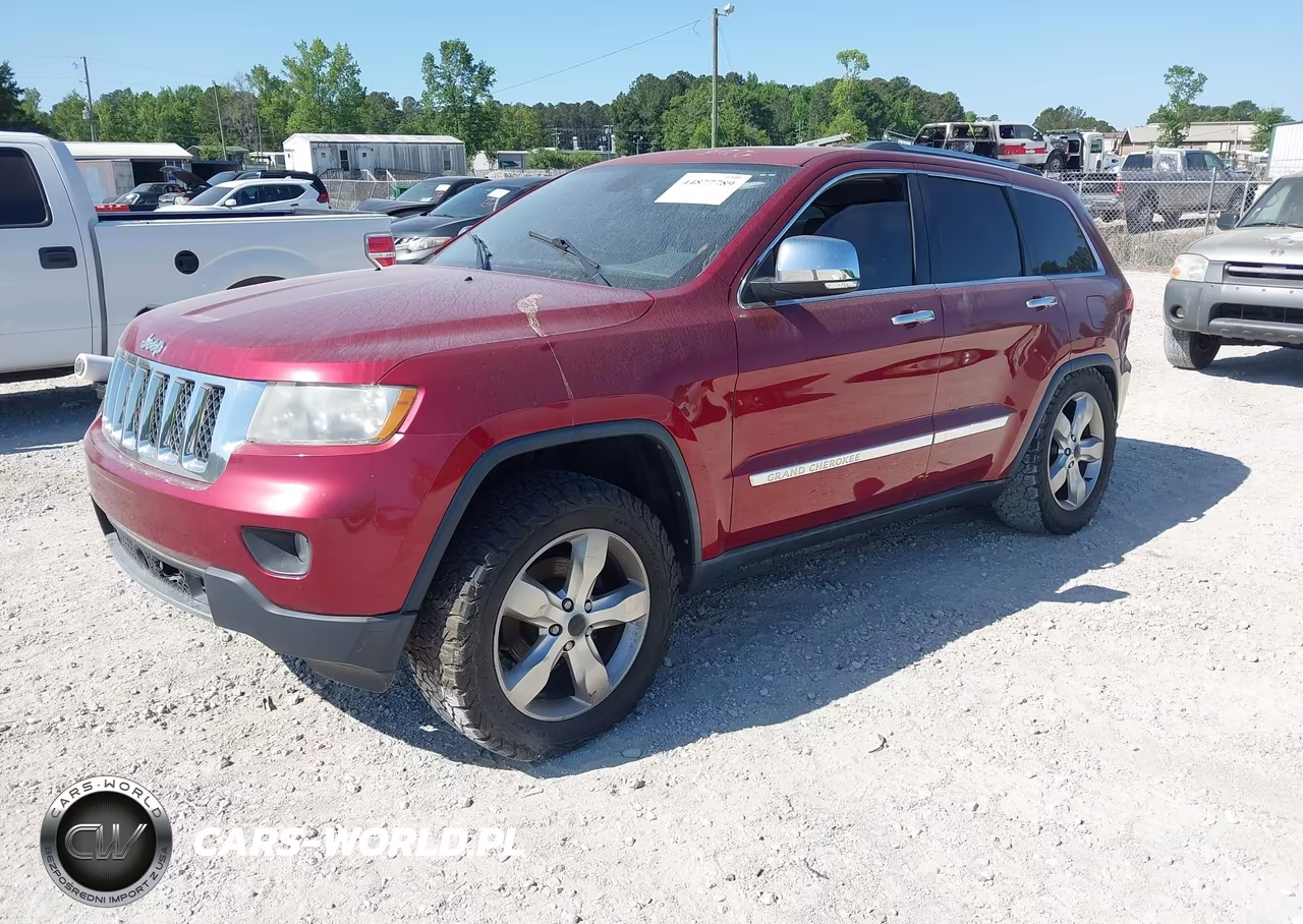 2013 Jeep Grand Cherokee Overland VIN:1C4RJFCG2DC643857 - 2