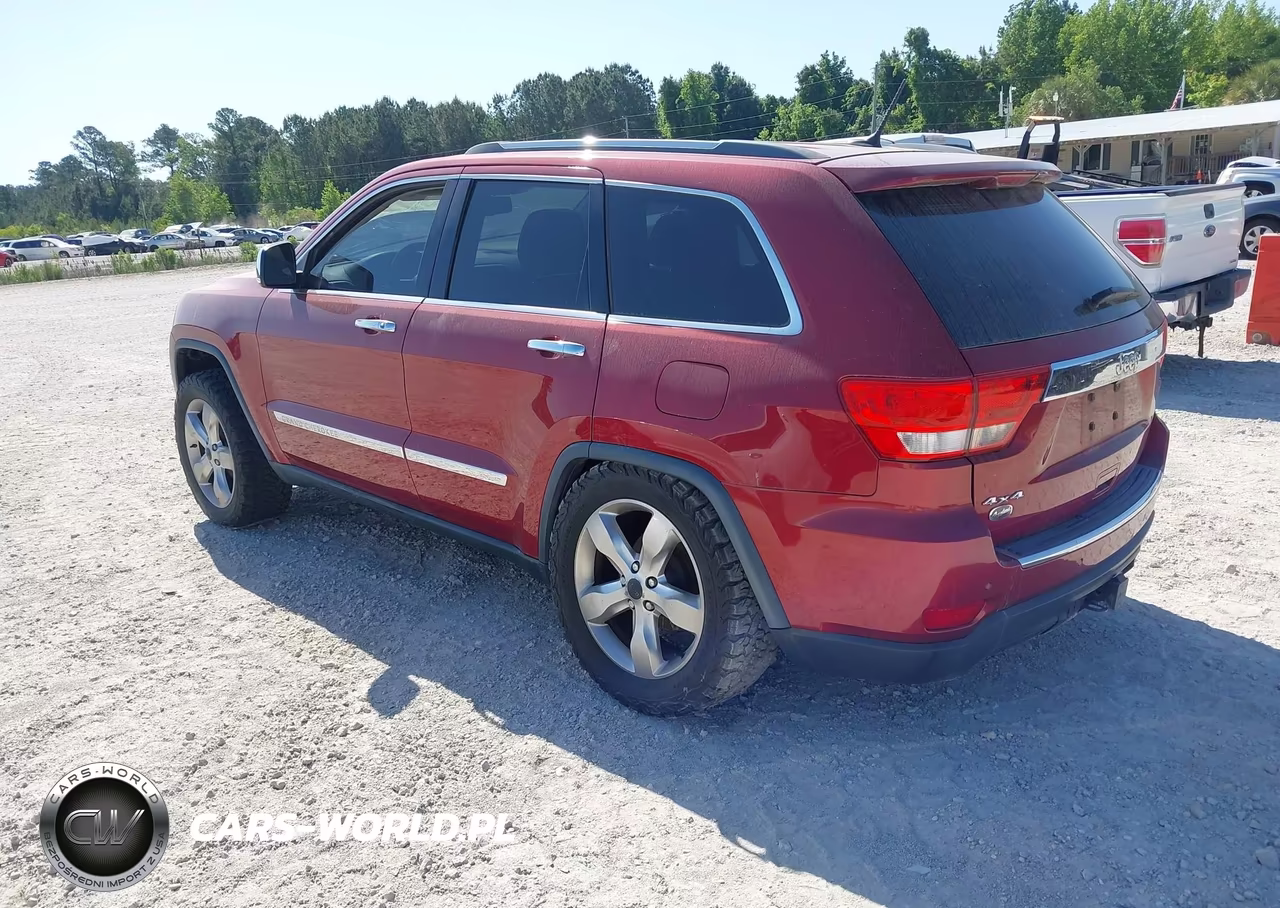 2013 Jeep Grand Cherokee Overland VIN:1C4RJFCG2DC643857 - 3
