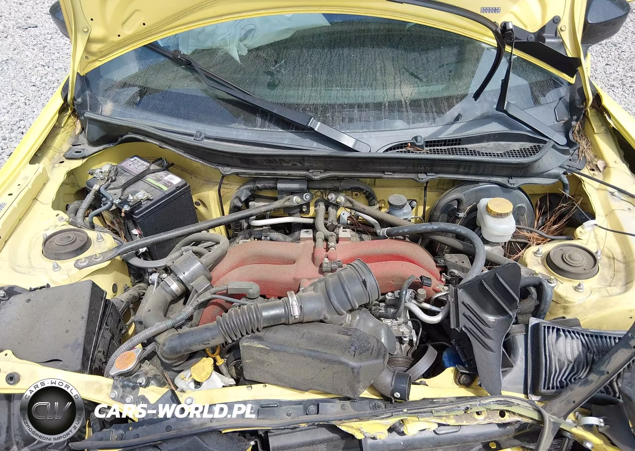 2017 Subaru Brz Series. Yellow VIN:JF1ZCAC10H9601348 - 10