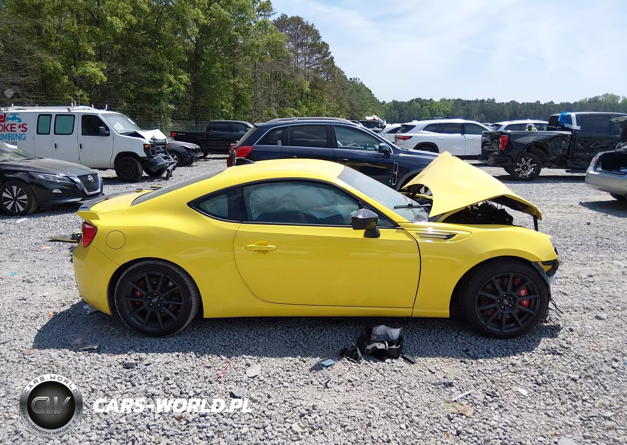 2017 Subaru Brz Series. Yellow VIN:JF1ZCAC10H9601348 - 14