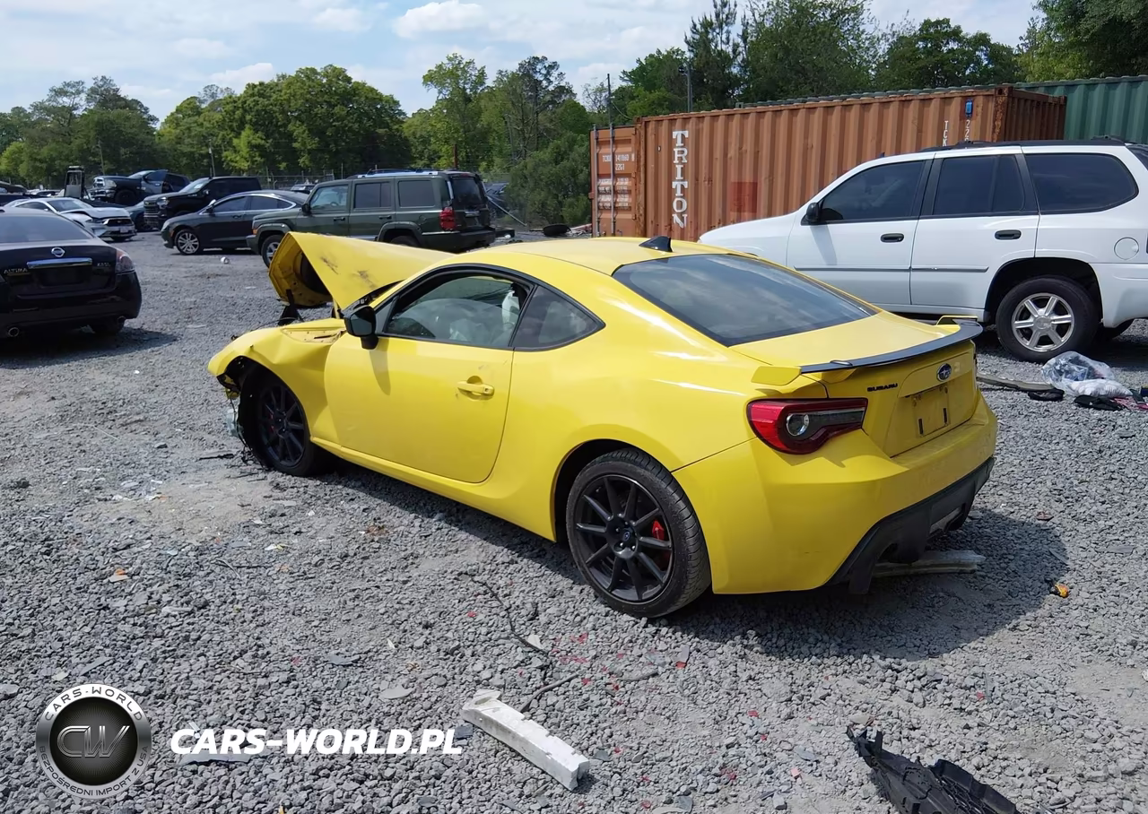 2017 Subaru Brz Series. Yellow VIN:JF1ZCAC10H9601348 - 3