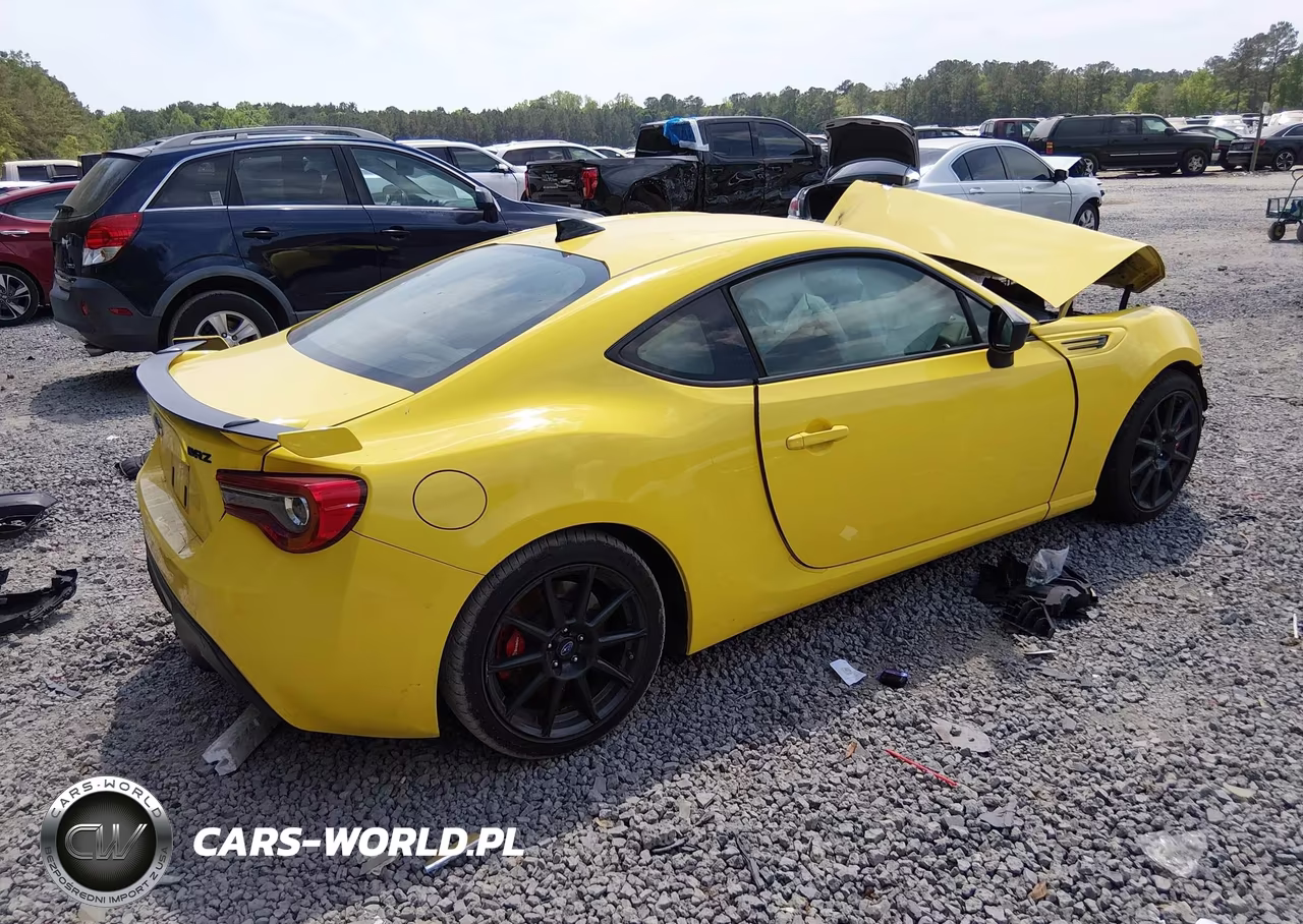 2017 Subaru Brz Series. Yellow VIN:JF1ZCAC10H9601348 - 4