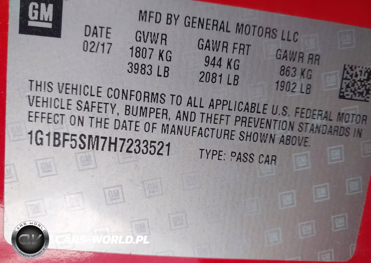 2017 Chevrolet Cruze Premier Auto VIN:1G1BF5SM7H7233521 - 9
