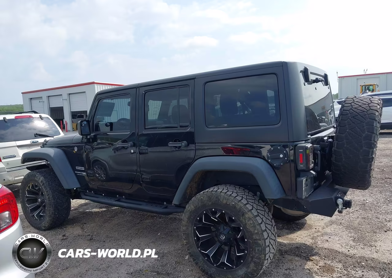 2018 Jeep Wrangler Jk Unlimited Sport S 4X4 VIN:1C4BJWDG1JL843320 - 14