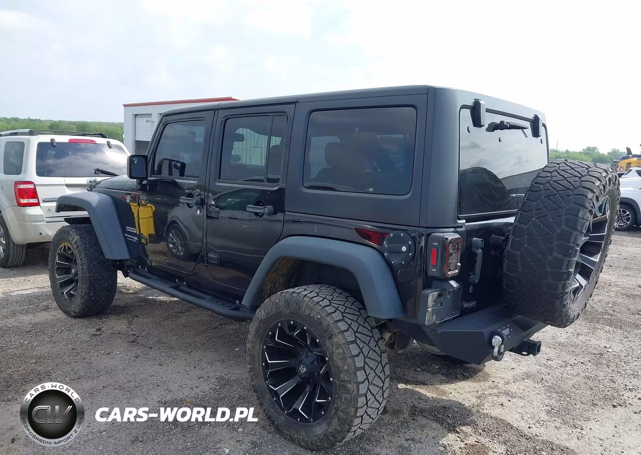 2018 Jeep Wrangler Jk Unlimited Sport S 4X4 VIN:1C4BJWDG1JL843320 - 3