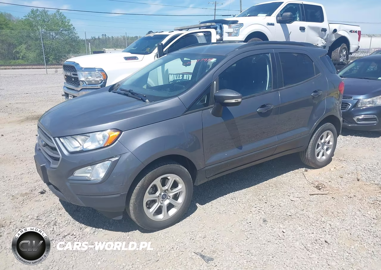 2021 Ford Ecosport Se VIN:MAJ6S3GL3MC410761 - 2