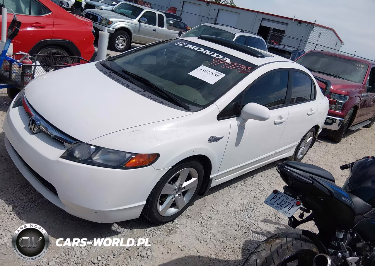 2008 Honda Civic Ex VIN:1HGFA16868L090860 - 2