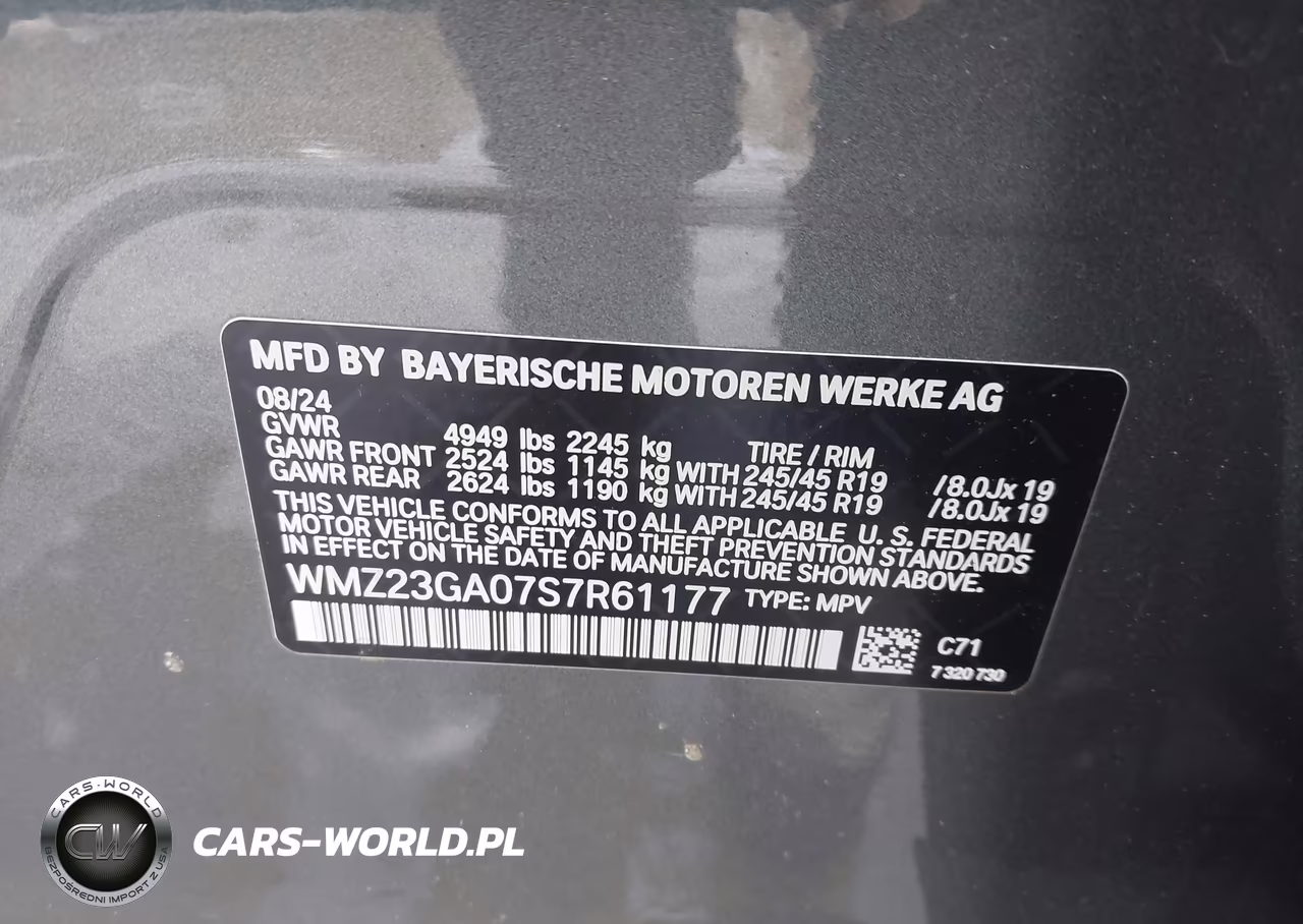 2025 Mini Countryman Cooper S VIN:WMZ23GA07S7R61177 - 9