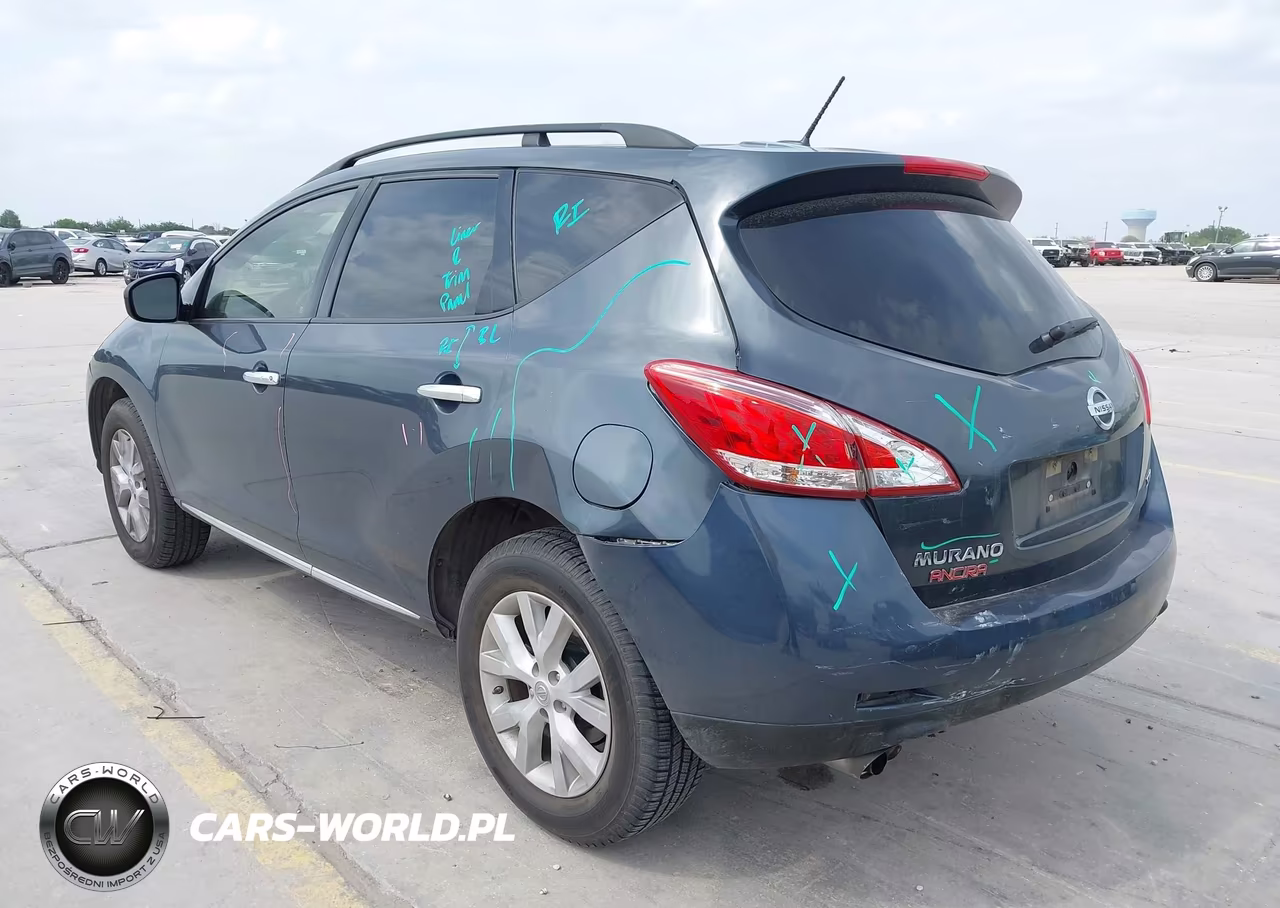 2014 Nissan Murano Sv VIN:JN8AZ1MU9EW413055 - 3