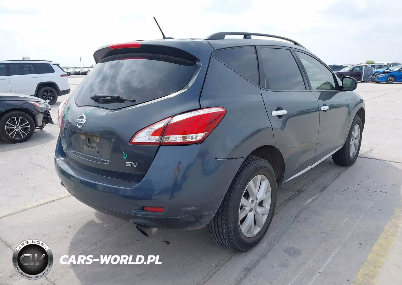 2014 Nissan Murano Sv VIN:JN8AZ1MU9EW413055 - 4