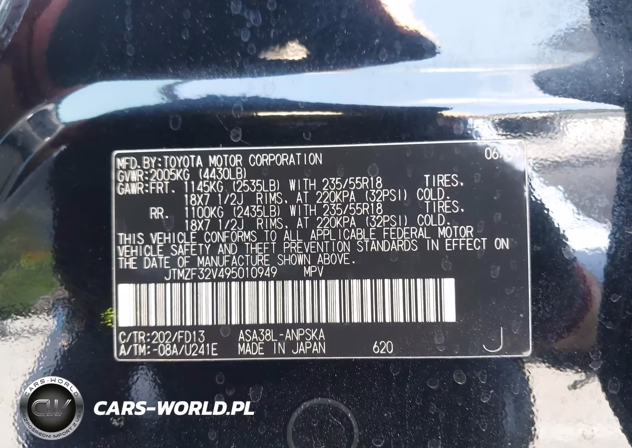 2009 Toyota Rav4 Sport VIN:JTMZF32V495010949 - 9