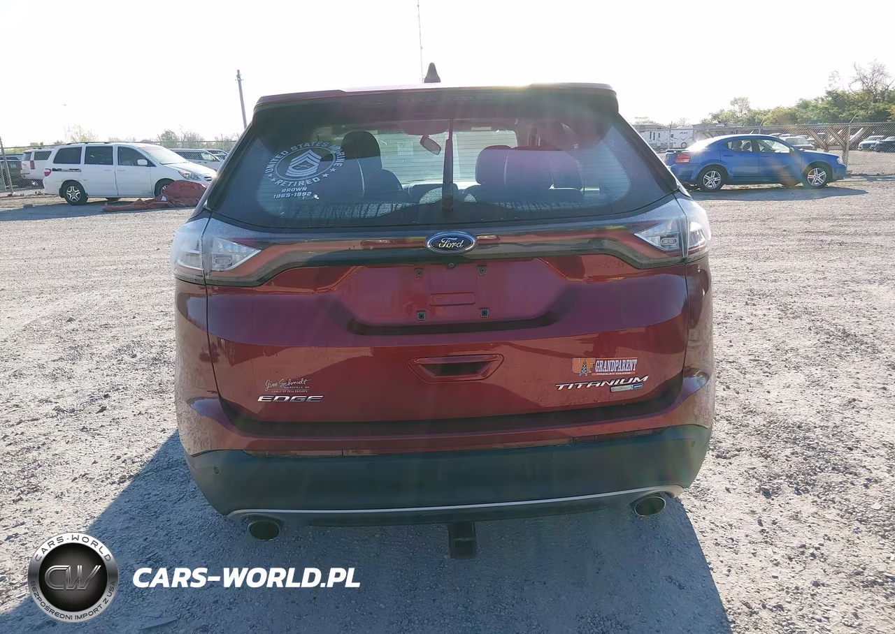 2016 Ford Edge Titanium VIN:2FMPK4K9XGBB17066 - 17