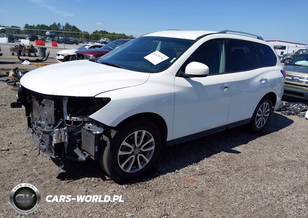 2016 Nissan Pathfinder Platinum-S-Sl-Sv VIN:5N1AR2MN6GC604880 - 2