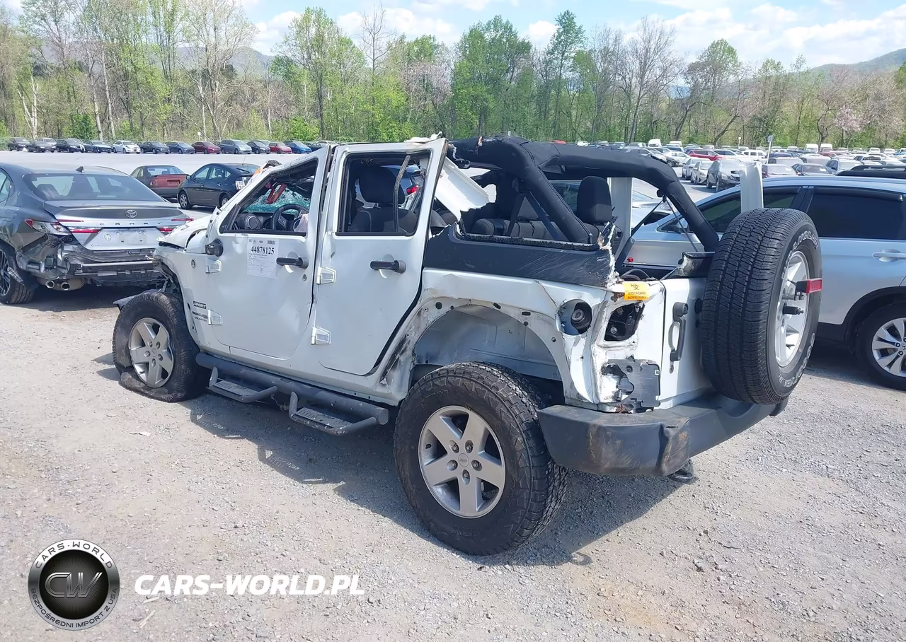 2018 Jeep Wrangler Jk Unlimited Sport S 4X4 VIN:1C4BJWDG7JL826523 - 3