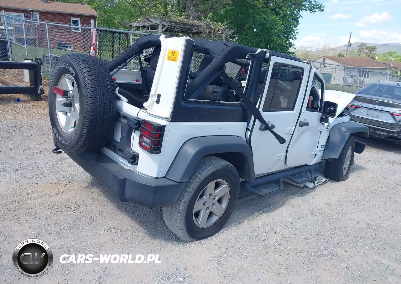 2018 Jeep Wrangler Jk Unlimited Sport S 4X4 VIN:1C4BJWDG7JL826523 - 4