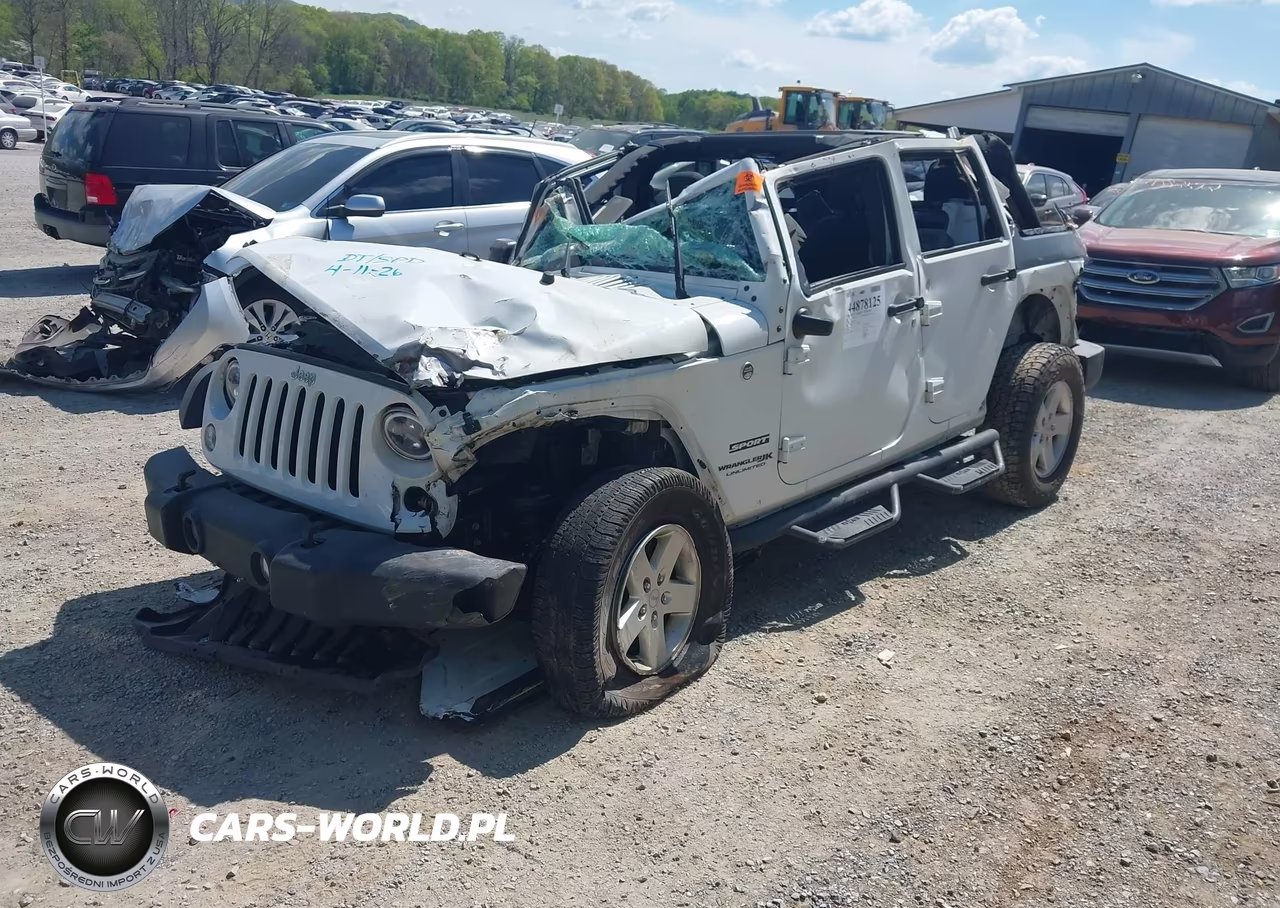 2018 Jeep Wrangler Jk Unlimited Sport S 4X4 VIN:1C4BJWDG7JL826523 - 6