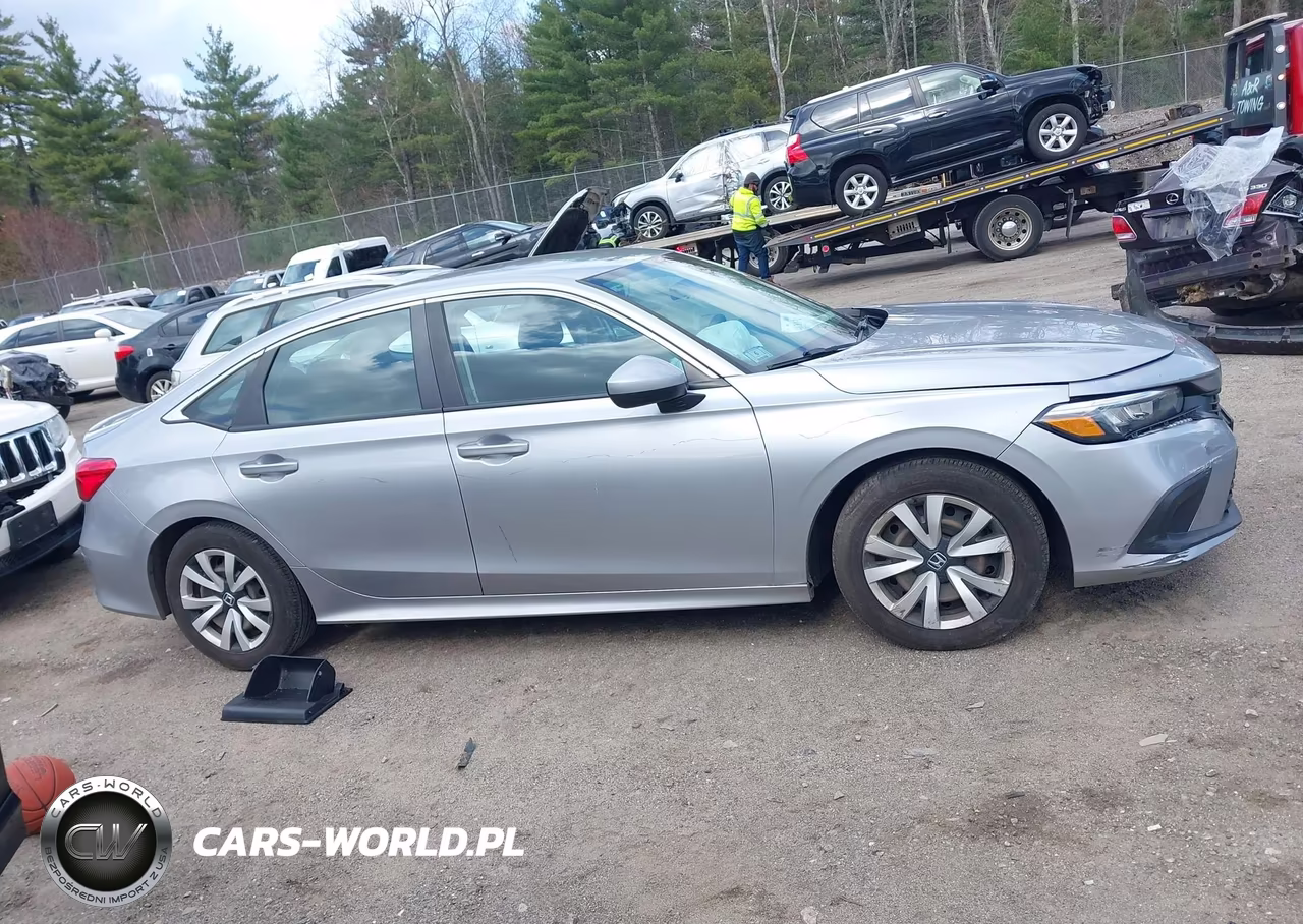 2022 Honda Civic Lx VIN:2HGFE2F28NH508785 - 13