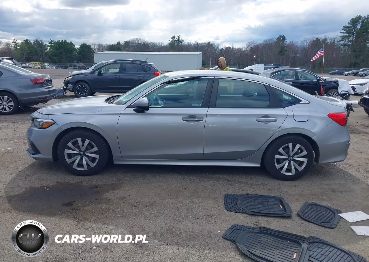 2022 Honda Civic Lx VIN:2HGFE2F28NH508785 - 14