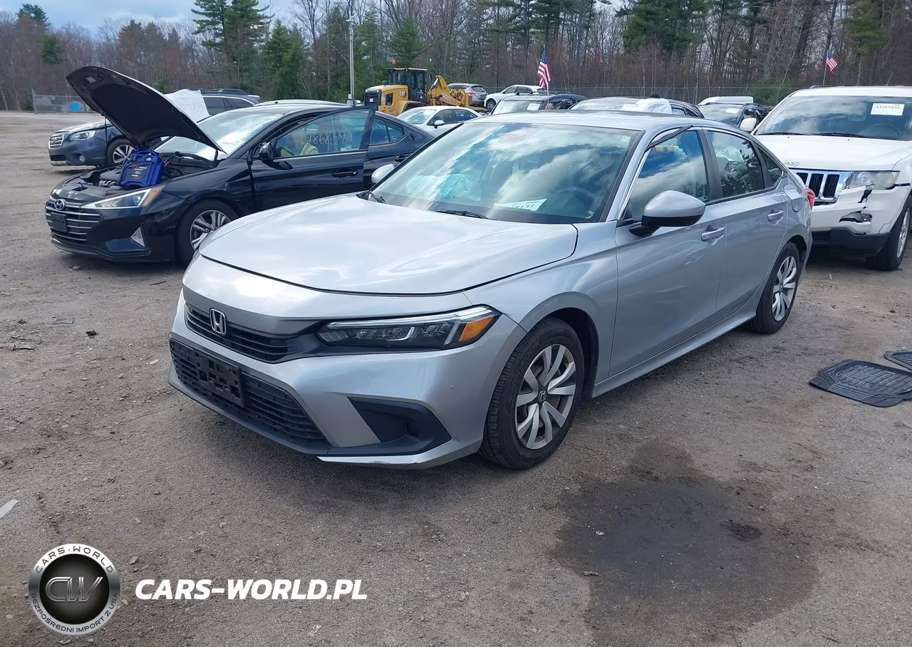 2022 Honda Civic Lx VIN:2HGFE2F28NH508785 - 2