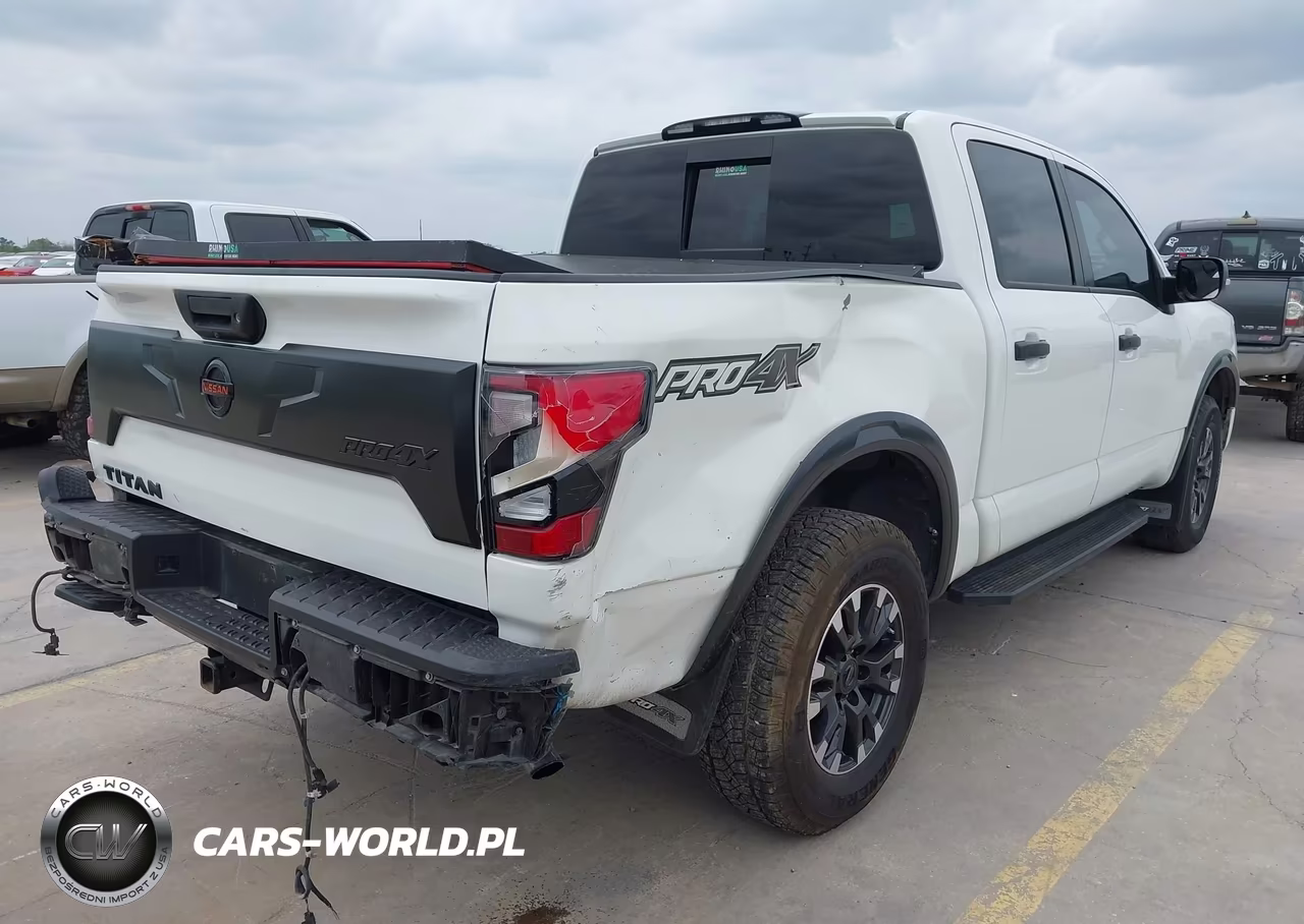 2022 Nissan Titan Pro-4X 4X4 VIN:1N6AA1ED1NN101509 - 4