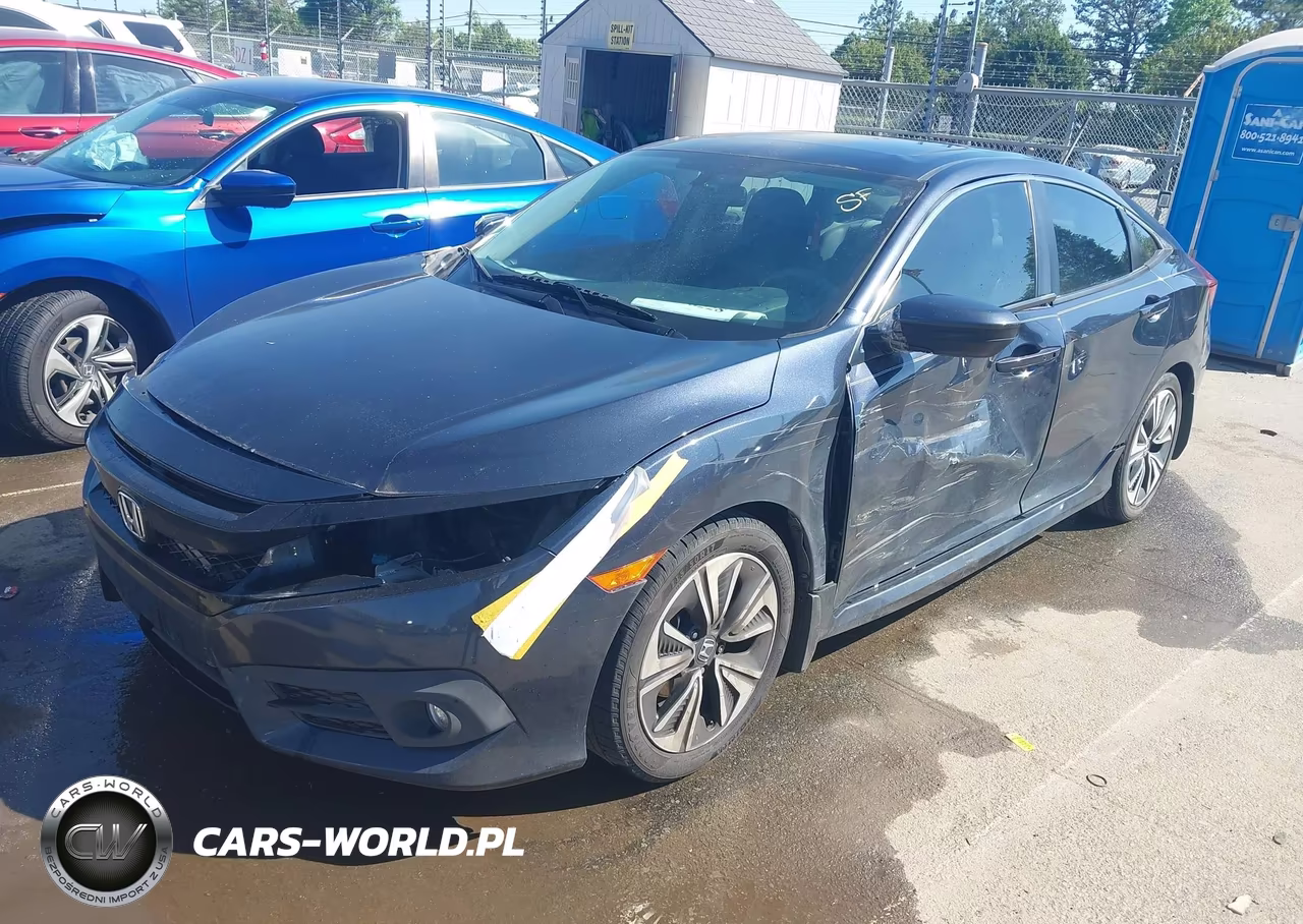 2016 Honda Civic Ex-T VIN:19XFC1F35GE027608 - 2